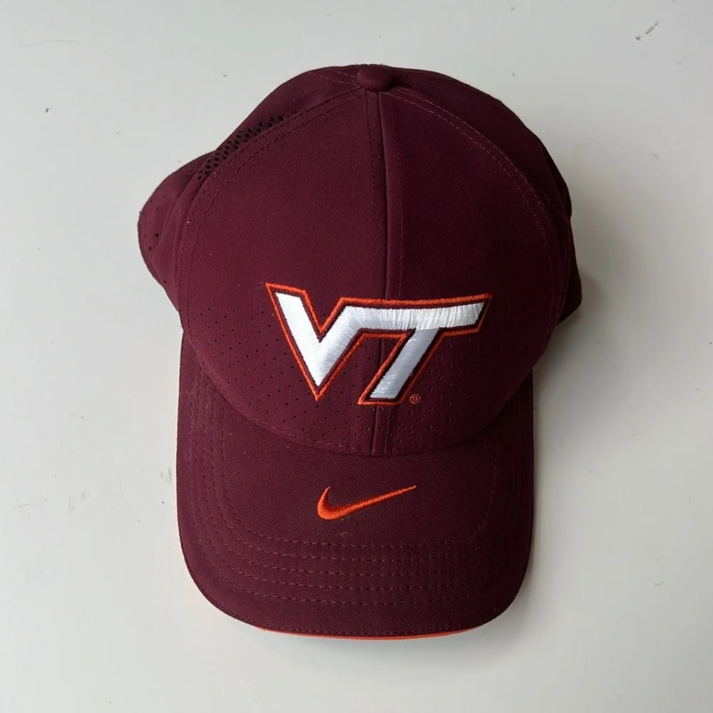 Northwest Virginia Tech VT Hokies Backpack/hat cap Maroon Orange Bundle NCAA